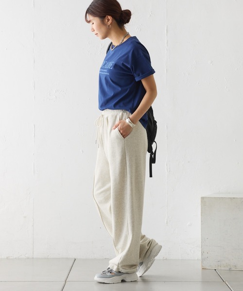 COLONY 2139（コロニートゥーワンスリーナイン）の「ARCADIE ロゴTシャツ（Tシャツ/カットソー・レディース・ネイビー/ライトグレー/ホワイト/ブラック・FREE）」の18枚目の写真