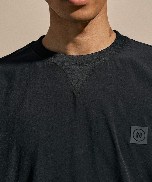 NUMERALS（ヌメラルズ）の「[NUMERALS]PANEL CREW NECK T-SHIRT（Tシャツ/カットソー・メンズ・カーキ/ブラック・LARGE/MEDIUM）」の20枚目の写真