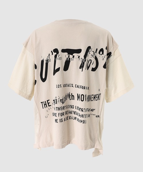 RRR-123（リヴィントンロイレビス）の「MODA APOCRYPHA QUAD TEE（Tシャツ/カットソー・メンズ・ホワイト・L/M）」の5枚目の写真