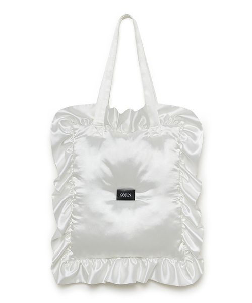 SORIN(ソリン )の「Pillow Tote Bag/ピロー トートバッグ(トートバッグ・レディース・チェック/サックスブルー/ブラック/ホワイト/ピンク・F)」の7枚目の写真
