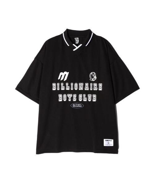 MANASTASH(マナスタッシュ)の「MANASTASHxBILLIONAIRE BOYS CLUB/ビリオネア・ボーイズ・クラブ BBC MANA GAME SHIRT(Tシャツ/カットソー・メンズ・ネイビー/グレー/ブラック・S/XL/L/M)」の4枚目の写真