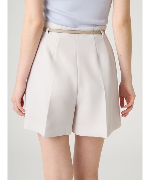 CELFORD(セルフォード)の「【洗える】【クイックドライ】ベルト付きカラミショートパンツ(その他パンツ・レディース・ブラック/オフホワイト・36/38)」の19枚目の写真