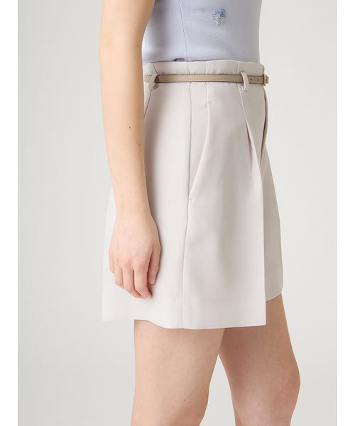 CELFORD(セルフォード)の「【洗える】【クイックドライ】ベルト付きカラミショートパンツ(その他パンツ・レディース・ブラック/オフホワイト・36/38)」の17枚目の写真