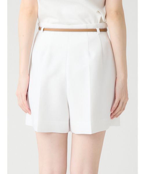 CELFORD(セルフォード)の「【洗える】【クイックドライ】ベルト付きカラミショートパンツ(その他パンツ・レディース・ブラック/オフホワイト・36/38)」の13枚目の写真