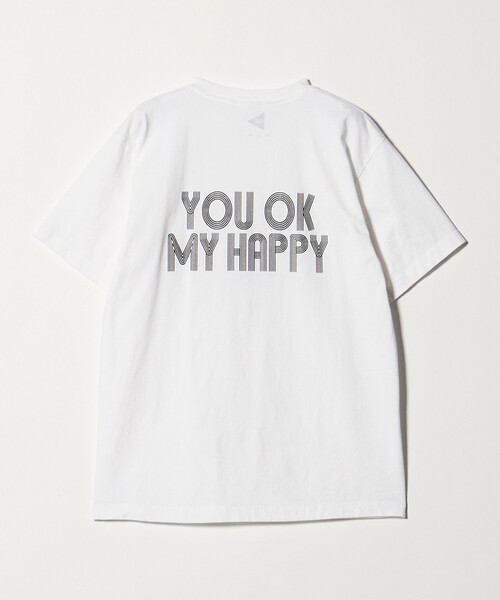 FUNG(ファング)の「<FUNG>IM OK SO HAPPY Tシャツ(Tシャツ/カットソー・メンズ・ブラック/ホワイト・S/M)」の9枚目の写真