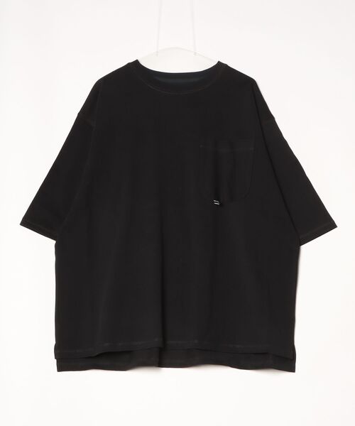 CMF OUTDOOR GARMENT(シーエムエフアウトドアガーメント)の「CMF OUTDOOR GARMENT/シーエムエフ アウトドアガーメント SLOW DRY PK TEE S/S CMF2601-C19(Tシャツ/カットソー・メンズ・ホワイト/ブラック・M/L)」の4枚目の写真