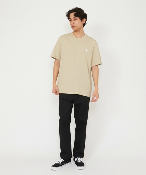 Dickies(ディッキーズ)の「Dickies/ディッキーズ ワンポイントロゴ ヘビーウェイトTシャツ 半袖(Tシャツ/カットソー・メンズ・ホワイト/アイボリー/ブラック・X-LARGE/LARGE/MEDIUM/SMALL)」の19枚目の写真