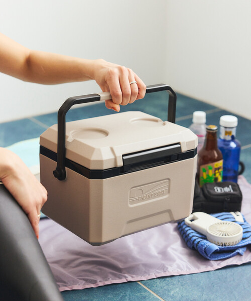 FREAK'S STORE(フリークスストア)の「FREAK'S STORE for BEACH & FES 保冷剤付きHARD COOLER 5L(アウトドアグッズ・レディース・ベージュ・ONE SIZE)」の8枚目の写真