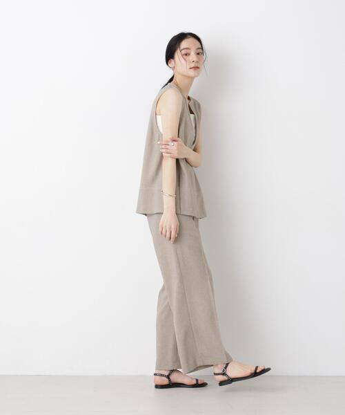 セール】バーズアイワイドフィットパンツ(セットアップ可)（その他