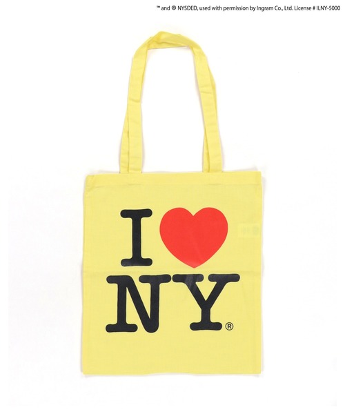 SPINNS(スピンズ)の「【I LOVE NY/アイラブニューヨーク】トートバック(トートバッグ・レディース・ブラック/ピンク/イエロー・ONESIZE)」の13枚目の写真