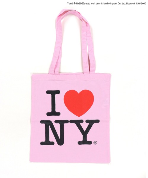 SPINNS(スピンズ)の「【I LOVE NY/アイラブニューヨーク】トートバック(トートバッグ・レディース・ブラック/ピンク/イエロー・ONESIZE)」の14枚目の写真