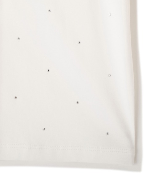 JILL by JILL STUART(ジルバイジルスチュアート)の「ストーンドットロゴTシャツ(Tシャツ/カットソー・レディース・ブラック/ホワイト・FREE)」の11枚目の写真