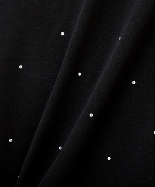 JILL by JILL STUART(ジルバイジルスチュアート)の「ストーンドットロゴTシャツ(Tシャツ/カットソー・レディース・ブラック/ホワイト・FREE)」の6枚目の写真