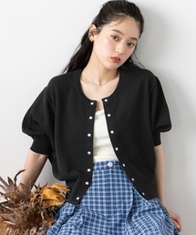 RAGEBLUE | ＜Bloomy Yarn Knit＞ショートドルマンカーディガン(カーディガン/ボレロ)