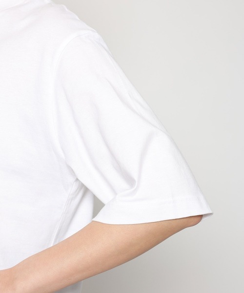 BARNYARDSTORM(バンヤードストーム)の「【New Balance】ニューバランス / クルーTシャツ(Tシャツ/カットソー・レディース・ホワイト/スカイブルー・1/2)」の22枚目の写真