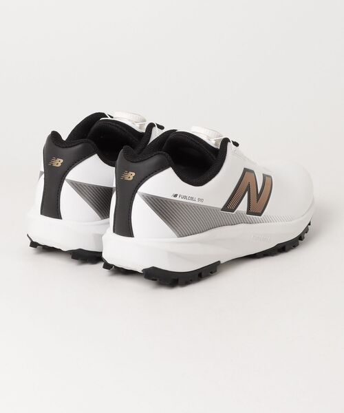 NEW BALANCE(ニューバランス)の「【GOLF】FuelCell 910 v1 SL Boa(R)(スニーカー・メンズ・ホワイト×シルバー/ホワイト×ブラック/ホワイト×ブルー・22.5cm/25.5cm/23.0cm/26.0cm/23.5cm/26.5cm/24.0cm/27.0cm/24.5cm/27.5cm/25.0cm/28.0cm/28.5cm/29.0cm)」の6枚目の写真