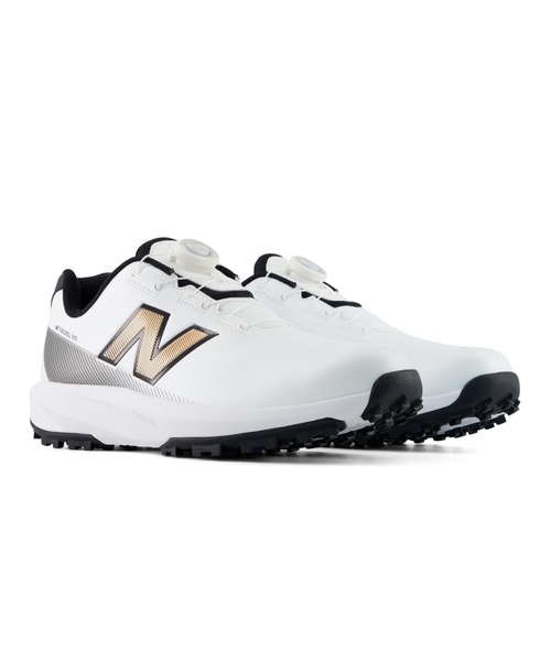 NEW BALANCE(ニューバランス)の「【GOLF】FuelCell 910 v1 SL Boa(R)(スニーカー・メンズ・ホワイト×シルバー/ホワイト×ブラック/ホワイト×ブルー・22.5cm/25.5cm/23.0cm/26.0cm/23.5cm/26.5cm/24.0cm/27.0cm/24.5cm/27.5cm/25.0cm/28.0cm/28.5cm/29.0cm)」の4枚目の写真