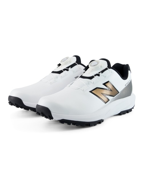 NEW BALANCE(ニューバランス)の「【GOLF】FuelCell 910 v1 SL Boa(R)(スニーカー・メンズ・ホワイト×シルバー/ホワイト×ブラック/ホワイト×ブルー・22.5cm/25.5cm/23.0cm/26.0cm/23.5cm/26.5cm/24.0cm/27.0cm/24.5cm/27.5cm/25.0cm/28.0cm/28.5cm/29.0cm)」の5枚目の写真
