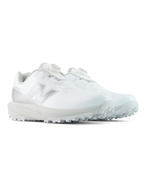 NEW BALANCE(ニューバランス)の「【GOLF】FuelCell 910 v1 SL Boa(R)(スニーカー・メンズ・ホワイト×シルバー/ホワイト×ブラック/ホワイト×ブルー・22.5cm/25.5cm/23.0cm/26.0cm/23.5cm/26.5cm/24.0cm/27.0cm/24.5cm/27.5cm/25.0cm/28.0cm/28.5cm/29.0cm)」の8枚目の写真