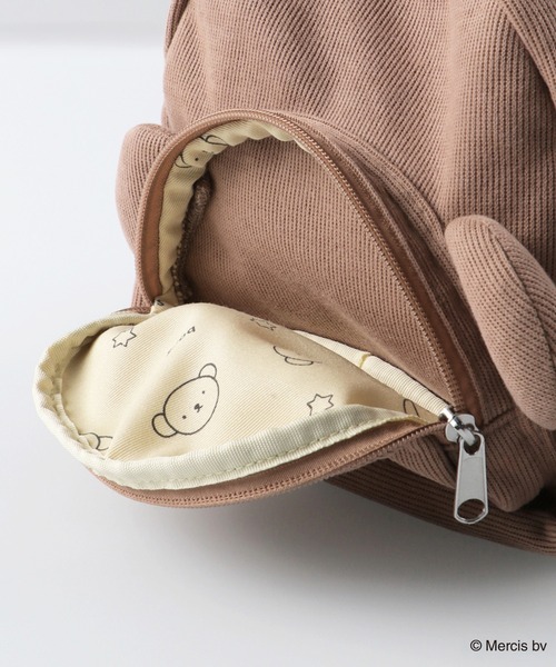 Miffy( ミッフィー)の「【miffy/ミッフィー/boris/ボリス】ベビーリュック(その他ベビー用品・キッズ・アイボリー/ブラウン・FREE)」の3枚目の写真