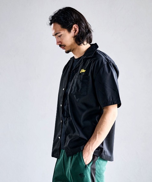 SILVER BULLET(シルバーバレット)の「『ALCARZA/アルカーザ』バック刺繍半袖ボーリングシャツ(Tシャツ/カットソー・メンズ・ブラック系3/ブラック系2/ブラック系4/ブラック系1・L/XL/M)」の10枚目の写真