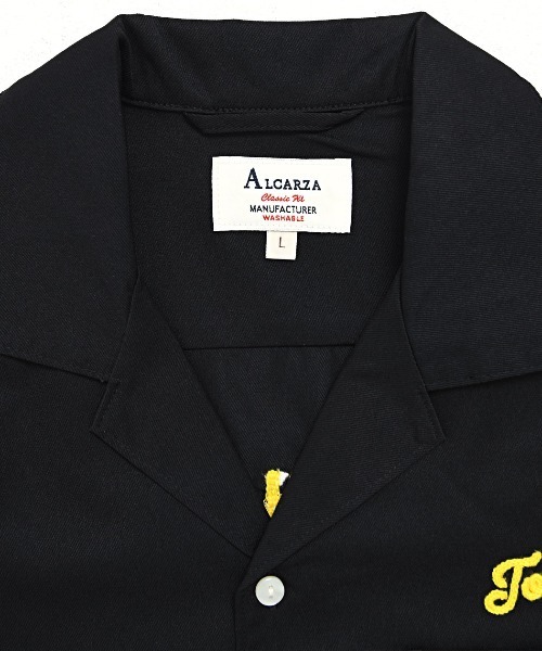 SILVER BULLET(シルバーバレット)の「『ALCARZA/アルカーザ』バック刺繍半袖ボーリングシャツ(Tシャツ/カットソー・メンズ・ブラック系3/ブラック系2/ブラック系4/ブラック系1・L/XL/M)」の18枚目の写真