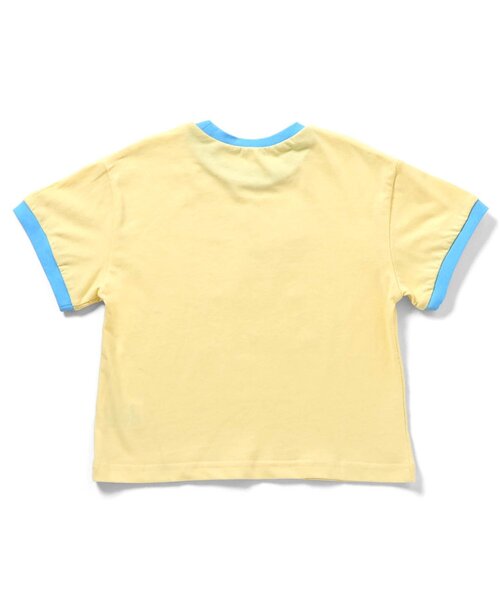 apres les cours(アプレレクール)の「【接触冷感】5柄アソート転写モチーフ半袖Tシャツ(Tシャツ/カットソー・キッズ・アイボリー/サックスブルー/クリーム/ピンク/イエロー・80/90/100/110/120/130/140)」の17枚目の写真