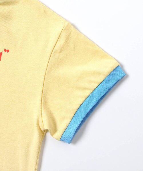 apres les cours(アプレレクール)の「【接触冷感】5柄アソート転写モチーフ半袖Tシャツ(Tシャツ/カットソー・キッズ・アイボリー/サックスブルー/クリーム/ピンク/イエロー・80/90/100/110/120/130/140)」の12枚目の写真