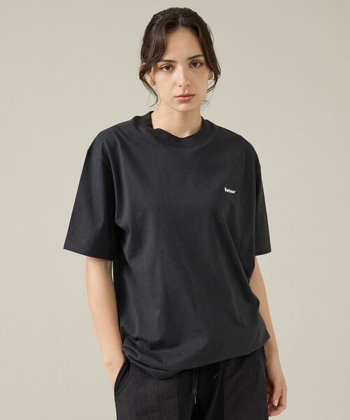 Barbour(バブアー)の「【Barbour/バブアー】 DALTON LOGO OS T-SHIRT/ロゴTシャツ(Tシャツ/カットソー・メンズ・ホワイト/グリーン/ブラック/ネイビー・M/L)」の3枚目の写真