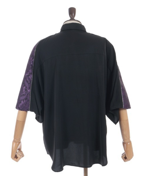 REZEN(リゼン)の「蓮JQタイ付ジップシャツ(シャツ/ブラウス・メンズ・レッドパープル/ターコイズブルー/ローズ・LARGE/MEDIUM)」の18枚目の写真