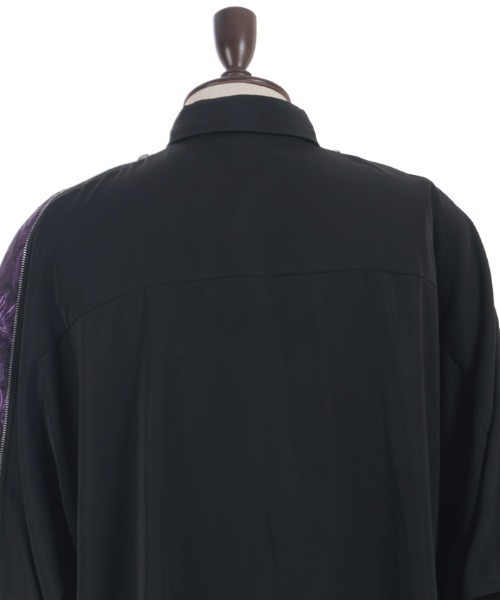 REZEN(リゼン)の「蓮JQタイ付ジップシャツ(シャツ/ブラウス・メンズ・レッドパープル/ターコイズブルー/ローズ・LARGE/MEDIUM)」の21枚目の写真