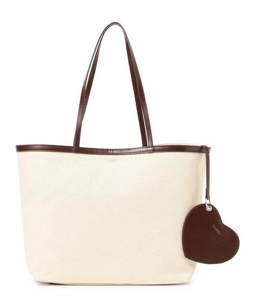 Ray BEAMS(レイビームス)の「YAHKI / YH-815 TOTE BAG(トートバッグ・レディース・ブラック/ワイン・ONE SIZE)」の2枚目の写真