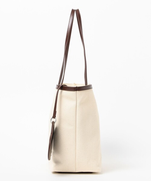 Ray BEAMS(レイビームス)の「YAHKI / YH-815 TOTE BAG(トートバッグ・レディース・ブラック/ワイン・ONE SIZE)」の5枚目の写真