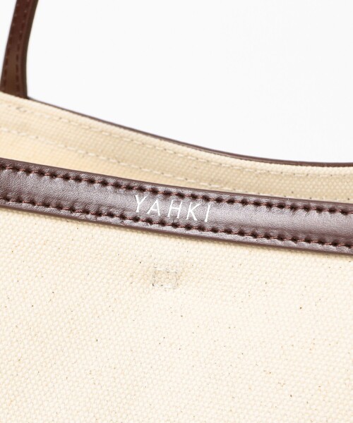 Ray BEAMS(レイビームス)の「YAHKI / YH-815 TOTE BAG(トートバッグ・レディース・ブラック/ワイン・ONE SIZE)」の9枚目の写真