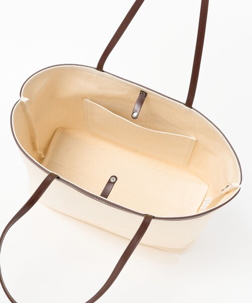 Ray BEAMS(レイビームス)の「YAHKI / YH-815 TOTE BAG(トートバッグ・レディース・ブラック/ワイン・ONE SIZE)」の12枚目の写真