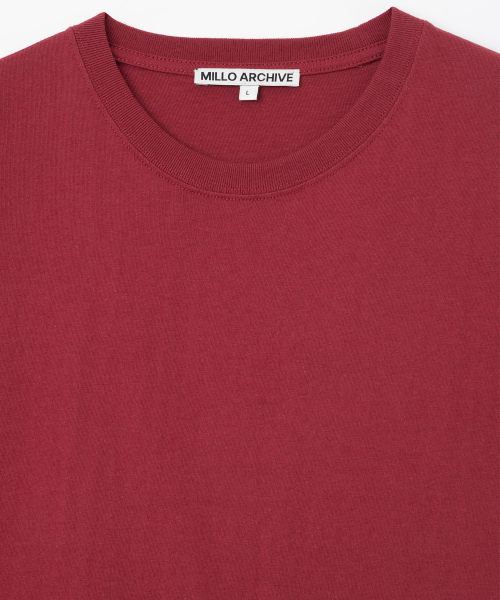 Millo Archive（ミロ アーカイブ）の「トラウマTシャツ [バーガンディ]（Tシャツ/カットソー・メンズ・その他・MEDIUM/LARGE/X-LARGE）」の2枚目の写真