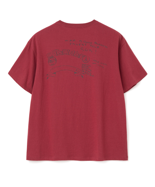 Millo Archive（ミロ アーカイブ）の「トラウマTシャツ [バーガンディ]（Tシャツ/カットソー・メンズ・その他・MEDIUM/LARGE/X-LARGE）」の6枚目の写真
