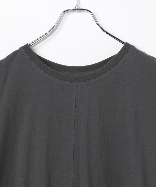 LEPSIM（レプシィム）の「バックギャザーチュニック　742571（Tシャツ/カットソー・レディース・オフホワイト/ブラック/イエロー/チャコールグレー・FREE）」の13枚目の写真