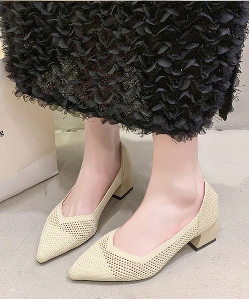 by LEGNA(バイレグナ)の「メッシュ切替ポインテッドトゥパンプス(パンプス・レディース・ブラック/ベージュ系その他/ベージュ/レオパード/ブラック系その他・24cm/22.5cm/23.5cm/23cm/24.5cm/22cm)」の22枚目の写真