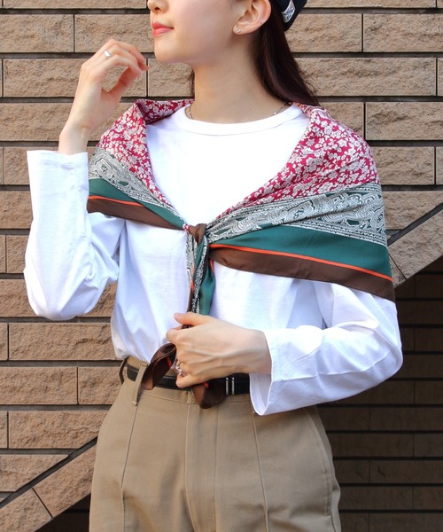 THE SHINZONE(ザ シンゾーン)の「THE SHINZONE/シンゾーン パックロングスリーブTEE(2枚組セット) PACK LONG SLEEVE TEE 26AMSCU18(Tシャツ/カットソー・レディース・ホワイト/グレー・FREE)」の12枚目の写真