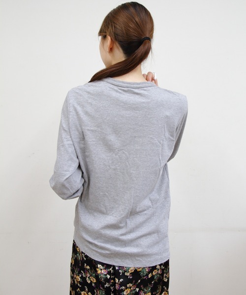 THE SHINZONE(ザ シンゾーン)の「THE SHINZONE/シンゾーン パックロングスリーブTEE(2枚組セット) PACK LONG SLEEVE TEE 26AMSCU18(Tシャツ/カットソー・レディース・ホワイト/グレー・FREE)」の8枚目の写真