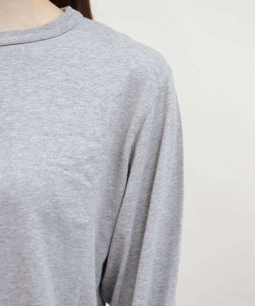 THE SHINZONE(ザ シンゾーン)の「THE SHINZONE/シンゾーン パックロングスリーブTEE(2枚組セット) PACK LONG SLEEVE TEE 26AMSCU18(Tシャツ/カットソー・レディース・ホワイト/グレー・FREE)」の4枚目の写真