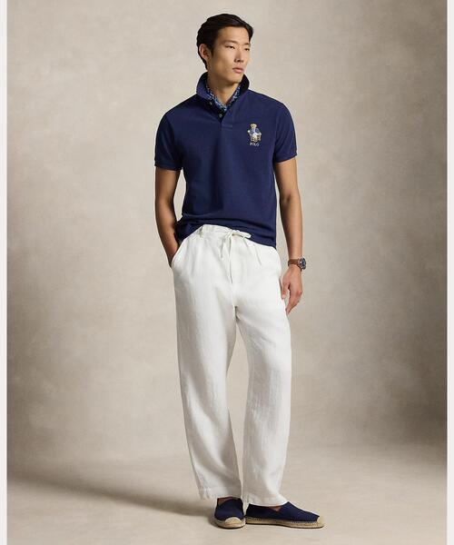 POLO RALPH LAUREN(ポロ ラルフ ローレン)の「カスタム スリム フィット Polo ベア ポロシャツ(ポロシャツ・メンズ・ネイビー系1・L/M/S/XS)」の3枚目の写真