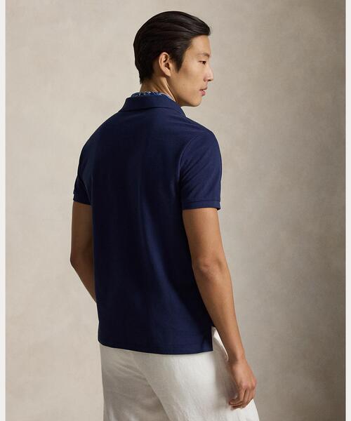 POLO RALPH LAUREN(ポロ ラルフ ローレン)の「カスタム スリム フィット Polo ベア ポロシャツ(ポロシャツ・メンズ・ネイビー系1・L/M/S/XS)」の4枚目の写真