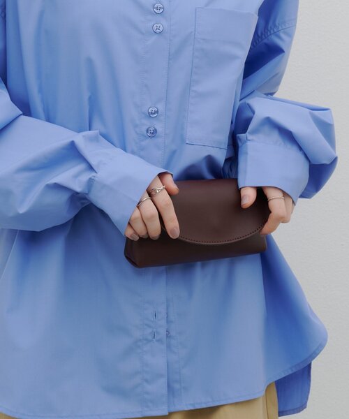 CIAOPANIC TYPY(チャオパニックティピー)の「:【ZOZO限定】アソート素材ウエストポーチベルトBAG(ボディバッグ/ウエストポーチ・レディース・ブラック/ダークブラウン/ベージュ/キャメル/グレイッシュベージュ・ONE SIZE)」の22枚目の写真