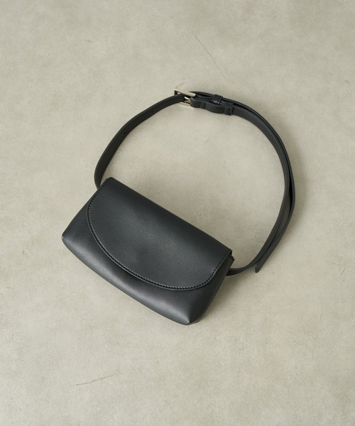 CIAOPANIC TYPY(チャオパニックティピー)の「【ZOZO限定】アソート素材ウエストポーチベルトBAG(ボディバッグ/ウエストポーチ・レディース・ブラック/ダークブラウン/ベージュ・ONE SIZE)」の14枚目の写真