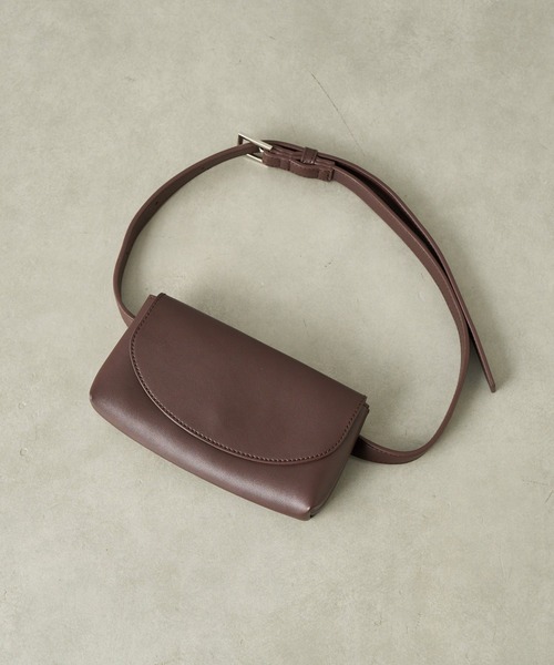 CIAOPANIC TYPY(チャオパニックティピー)の「【ZOZO限定】アソート素材ウエストポーチベルトBAG(ボディバッグ/ウエストポーチ・レディース・ブラック/ダークブラウン/ベージュ・ONE SIZE)」の15枚目の写真