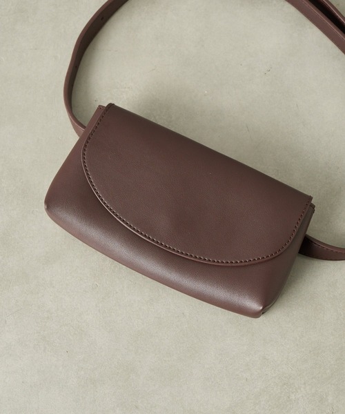 CIAOPANIC TYPY(チャオパニックティピー)の「【ZOZO限定】アソート素材ウエストポーチベルトBAG(ボディバッグ/ウエストポーチ・レディース・ブラック/ダークブラウン/ベージュ・ONE SIZE)」の16枚目の写真