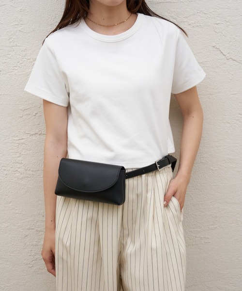 CIAOPANIC TYPY(チャオパニックティピー)の「【ZOZO限定】アソート素材ウエストポーチベルトBAG(ボディバッグ/ウエストポーチ・レディース・ブラック/ダークブラウン/ベージュ・ONE SIZE)」の5枚目の写真