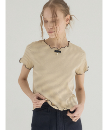 Paris Morning Stripe Top_Yellow